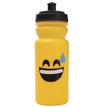 Botella 600ml Plastico Edición Emoticon - Gota Sudor