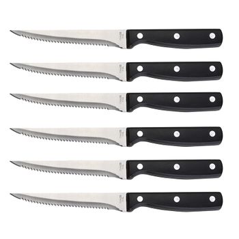 Cuchillo. Set 6 Chuleteros Masterpro