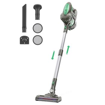 Aspirador Inalámbrico Vactidy V8  Negro Y Verde