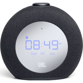 Jbl Radio Reloj Despertador Doble Negro - Horizon2noir