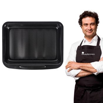 MOLDE HORNO REDONDO 27.5X25.4X4.2CM ACERO AL CARBONO FOODIES MP