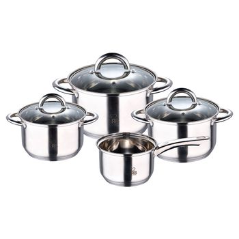 Maestro Mr-2020-6m Batería De Cocina Acero Inoxidable, 6 Piezas, Inducción,  3 Cacerolas, 3 Tapas De Cristal, Apta Para Todo Tipo De Cocinas, Apta  Lavavajillas con Ofertas en Carrefour