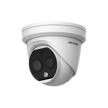 Cámara De Vigilancia Térmica/óptica Dual Con Torreta - Ds-2td1228-3/qa - Hikvision