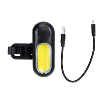 Luces De Advertencia Delanteras Y Traseras Para Bicicleta, Fáciles De Instalar, Luz Brillante Para Bicicleta, Luz Para Perro Con Clip Para Tienda En Casa (negro)