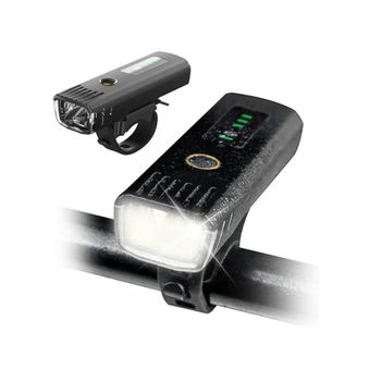 Luz De Bicicleta Faros De Bicicleta Recargables Usb 4 Modos 250 Lm Luz Delantera De Ciclismo Luz De Cabeza De Bicicleta Impermeable Para Luces De Bicicleta De Conducción Nocturna (negro)