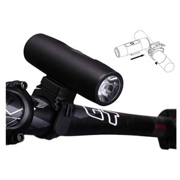 Juego De Luces Para Bicicleta, Juego De Luces Para Bicicleta Superbrillantes, Luces Delanteras Impermeables Para Bicicleta, Faro Delantero Para Bicicleta Recargable Por Usb, Modos De Iluminación Ajustables (negro)