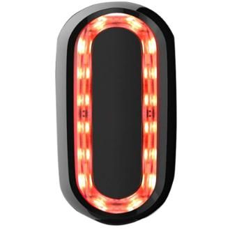 Luz De Bicicleta Luz Trasera Inteligente Para Bicicleta De 1 Pieza, Luz Trasera Led Recargable Para Bicicleta, Luz Trasera Con Sensor De Freno, Luz Trasera Para Bicicleta Que Se Puede Cargar Mediante Usb (negro)