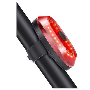 Luz Trasera Inteligente Para Bicicleta, Ultrabrillante, Recargable Por Usb, Ip65, Resistente Al Agua, Detección De Freno Automático, Luces Traseras Para Bicicleta, Fácil Montaje, Luz Trasera De Advertencia De Seguridad Para Ciclismo, Luz Trasera Para 