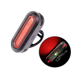 Luz Trasera Cob Luz De Bicicleta Luz Trasera De Bicicleta Recargable Usb, Linterna De Seguridad Para Ciclismo, Luz Roja 6 Modos Luces Traseras De Bicicleta, Ipx4 Resistente Al Agua (negro)