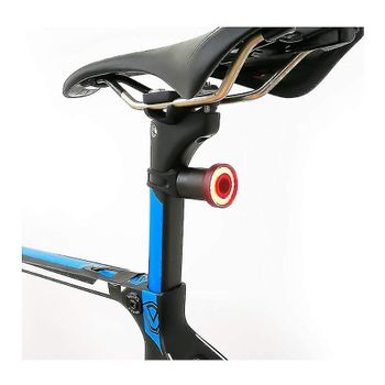 Luz Trasera Inteligente Para Bicicleta Ultrabrillante, Luz Para Bicicleta Recargable Con Encendido/apagado Automático, Luces Led Para Bicicleta Impermeables Ipx6, Accesorios Traseros De Alta Intensidad Para Cualquier Bicicleta De Carretera (negro)