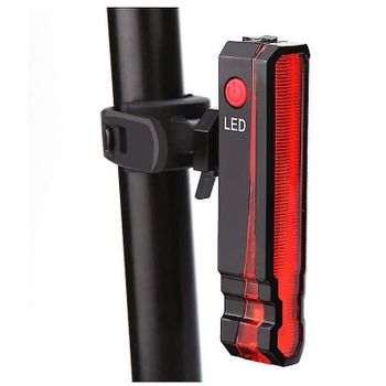 Luz Trasera De Araña Para Bicicleta, Luz Trasera De Seguridad Para Bicicleta, Luz Trasera De Advertencia Con Flash Led, Luz Trasera De Advertencia Para Ciclo De Conducción Nocturna (rojo)