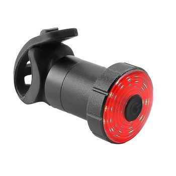 Luz Trasera Para Bicicleta, Luz Trasera Para Bicicleta, Luces Traseras Inteligentes Recargables Para Bicicleta, Montaje En Tija De Sillín, Detección De Freno, Accesorios Led Traseros Para Bicicleta De Carretera (negro)