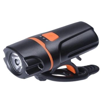 Luz De Bicicleta, Luz Delantera De Bicicleta Súper Brillante, Linterna De Luz De Bicicleta, Luz Led Recargable Por Usb Para Bicicleta, Luces De Bicicleta Delanteras Y Traseras.(negro)