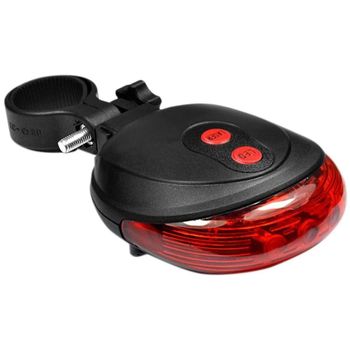 Luz De Bicicleta, Luz Trasera Led Para Montar En Bicicleta, Luz Trasera Para Montar En Bicicleta, Luz De Advertencia, Luces De Bicicleta Delanteras Y Traseras.(rojo)