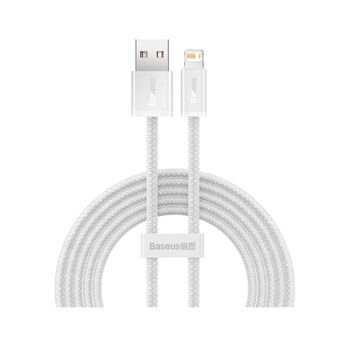 Cable Baseus Dynamic Usb-a A Lightning 2.4a 1m Blanco