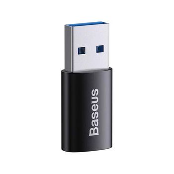 Adaptador Baseus Ingenuity Series Mini Usb-a 3.1 A Usb-c Negro