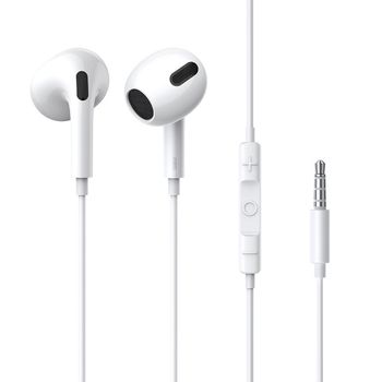 Auriculares Baseus Encok H17 Jack 3.5mm Blanco