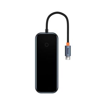 Hub Baseus Usb-c 4 Portas 4xusb 3.0 Negro