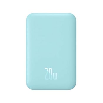 Powerbank Baseus Magnetic 6000mah 20w Magsafe Carga Inalámbrica Azul