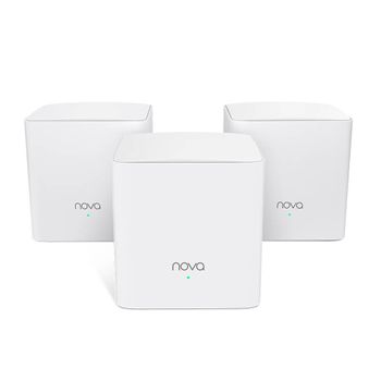 Tenda Nova Mw5g(3-pack) Sistema Wi-fi Mesh (wi-fi En Malla) Doble Banda (2,4 Ghz / 5 Ghz) Wi-fi 5 (802.11ac) Blanco 2 Interno