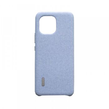 Funda Xiaomi Mi 11 Cover Rugged Vegan Leather Case Denim Azul