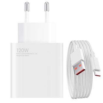 Cargador Red Universal Ultra Fast Pd Tipo-c + Usb Cool (65w + Cable Tipo-c)  Gan Blanco