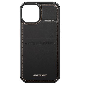 Funda Magsafe Para Iphone 15 Plus Anti Rfid Card Case Dux Ducis Rafi Negro