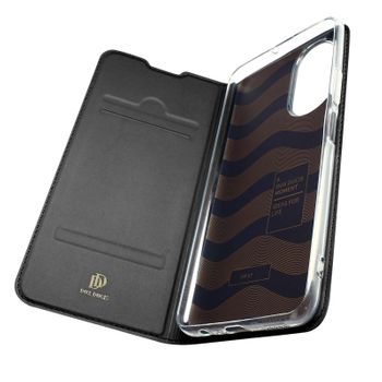 Funda Tarjetero Y Soporte Vídeo Dux Ducis Para Honor X7 Negro