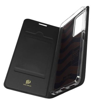 Funda Vivo Y76 5g Tarjetero Soporte Vídeo Dux Ducis Negro