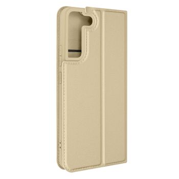 Funda Samsung Galaxy S22 Pro Tarjetero Función Soporte Dux Ducis Dorado