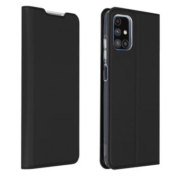 Funda Samsung Galaxy M51 Cierre F.soporte Ranura Lápiz – Negro