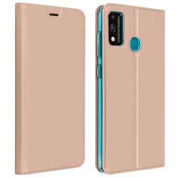 Funda Honor 9x Lite Cartera Cierre Y F.soporte – Oro Rosa