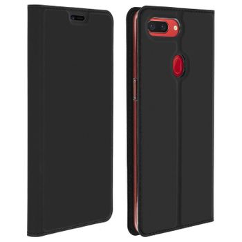 Funda Oppo R15 Pro Libro Billetera Con Cierre Magnético - Negro