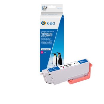 G&g Epson T2633/t2613 (26xl) Magenta Cartucho De Tinta Generico - Reemplaza C13t26334012/c13t26134012