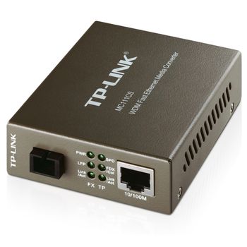 Conversor De Medios Tp-link Mc111cs Convertidor Fibra Optica Ethernet