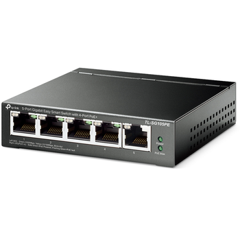 Tp-link - Switch Tp-link Tl-sg105pe De 5 Puertos Gigabit (4 Poe+) Tp27000