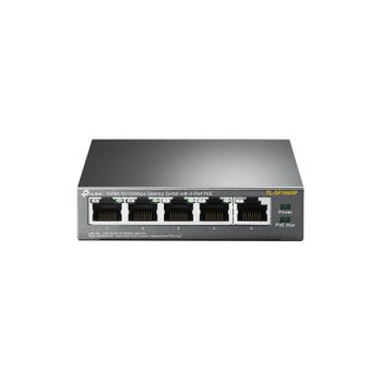 Tp-link - Tl-sf1005p No Administrado Fast Ethernet (10/100) Energía Sobre Ethernet (poe) Negro Switch