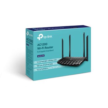 Tp-link Ac1200 Router Inalámbrico Gigabit Ethernet Doble Banda (2,4 Ghz / 5 Ghz) Negro