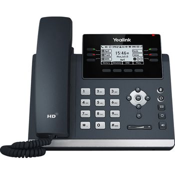 Yealink Sip T42u Telefono Ip Grigio Lcd Wi-fi