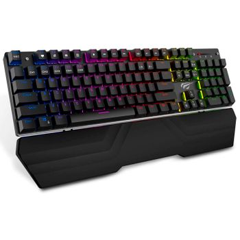 Teclado Mecánico Gamer Switch Rojo Havit Tkl 87 Teclas