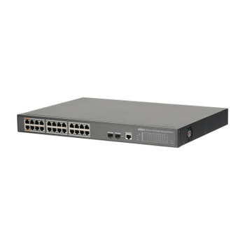 Dahua Technology Poe Dh-pfs4226-24gt-360 Switch Gestionado L2 Gigabit Ethernet (10/100/1000) Energía Sobre Ethernet (poe) 1u Neg