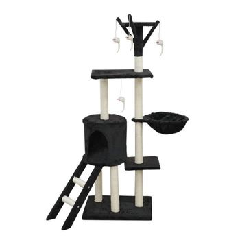 Árbol Rascador Para Gatos Torre Escalador Para 1-3 Gatos 50x50x130cm con  Ofertas en Carrefour