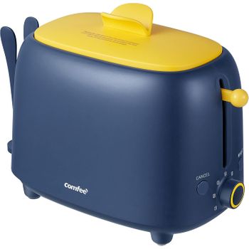 Comfeè Mt-rp2l18w2 Tostadora 7 2 Rebanada(s) 950 W Azul, Amarillo