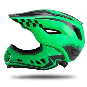 Casco Infantil Integral De Bicicleta Ajustable Niños Rockbros,53-58cm