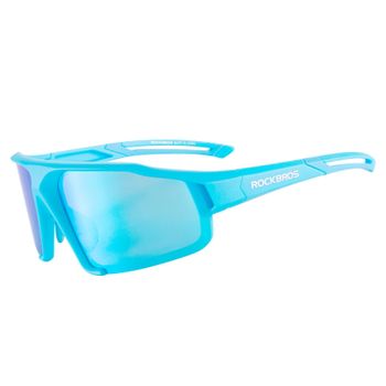 Gafas De Sol Polarizadas Deportivas Rockbros,azul,ciclismo
