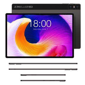 Tableta Táctil Teclast T45 Hd - Doble Sim - Android 13.0 - 10.51" - 128 Gb, 8 Ram - Negro