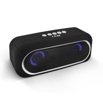 Altavoz Led Bluetooth Jack 3,5mm Micro-sd / Usb Radio Fm Linq Negro