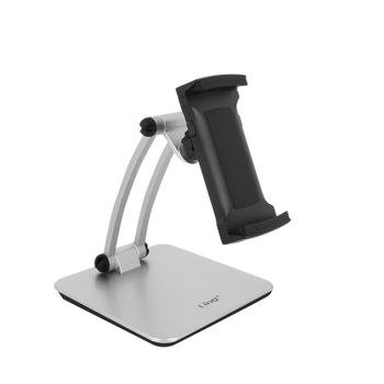 Soporte Escritorio Smartphone/tablet Estable Brazo Multiángulo Linq Hd3278 Negro