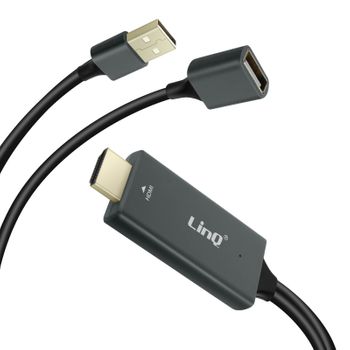 Equip 133417 Adaptador De Cable De Vídeo 3 M Usb Tipo C Hdmi Tipo A  (estándar) Gris, Negro con Ofertas en Carrefour