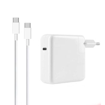 Cargador De Red Usb-c Para Macbook Y Ipad Carga Rápida De 96 W Compacto  Blanco con Ofertas en Carrefour